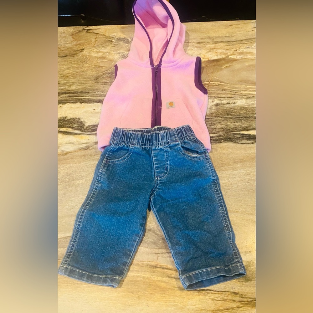 Carhartt vest and pants